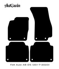 Black Floor Mats for Audi A8 D5 (2017-2023) | No Steps - AutoWin