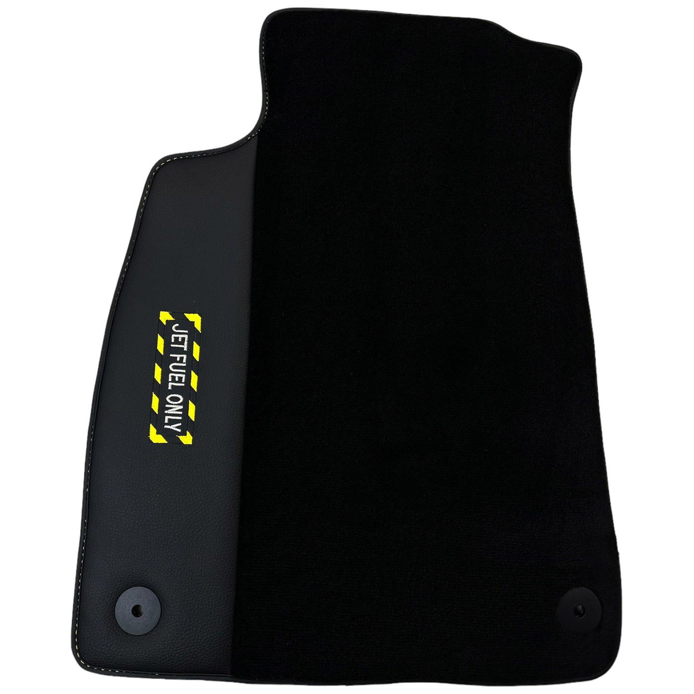 Black Floor Mats for Audi Q7 4M (2015-2019) | Fighter Jet Edition - AutoWin