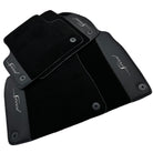 Black Floor Mats For Bentley Mulsanne (2010-2020) with Leather - AutoWin