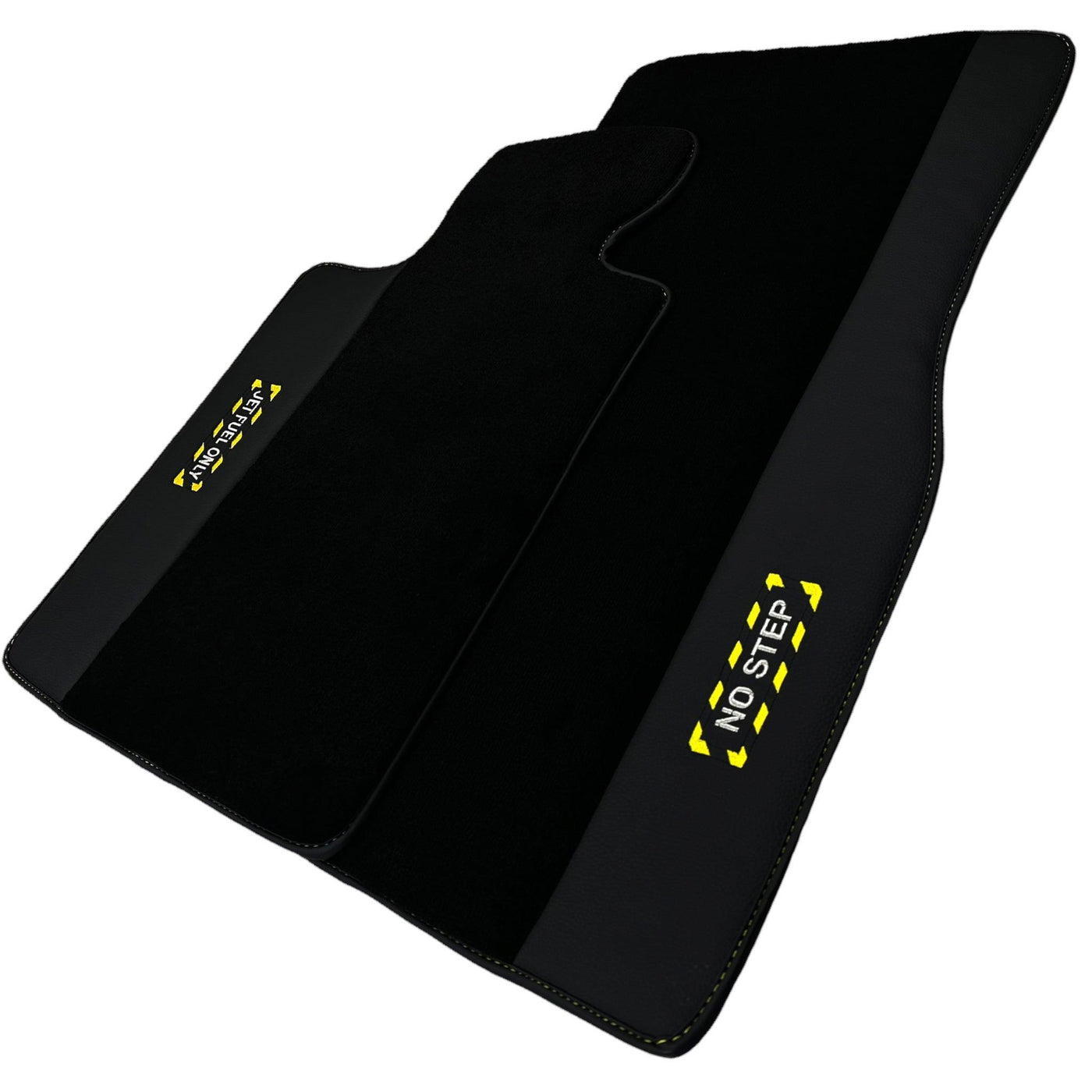 Black Floor Mats For BMW 5 Series E39 | Fighter Jet Edition - AutoWin