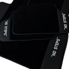 Black Floor Mats For BMW 7 Series E65 No Steps Edition AutoWin Brand - AutoWin