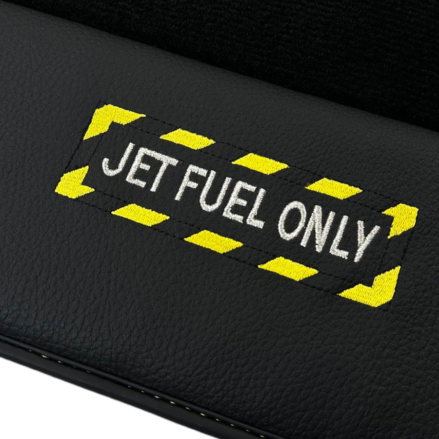 Black Floor Mats For BMW M8 Series Convertible F91 | Fighter Jet Edition AutoWin Brand - AutoWin