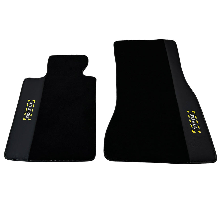 Black Floor Mats For BMW X5 Series F15 | Fighter Jet Edition - AutoWin
