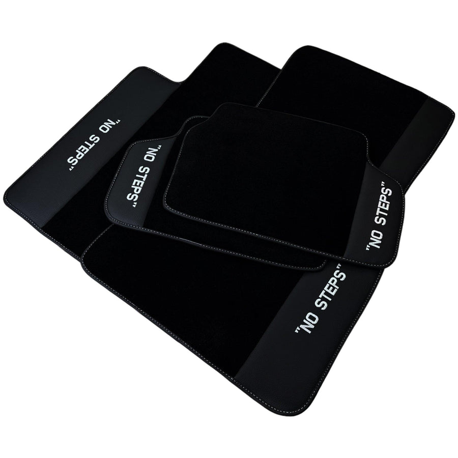 Black Floor Mats For BMW X6 Series G06 No Steps Edition - AutoWin