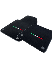 Black Floor Mats For Ferrari 599 Coupe 2006-2012 Italian Edition - AutoWin