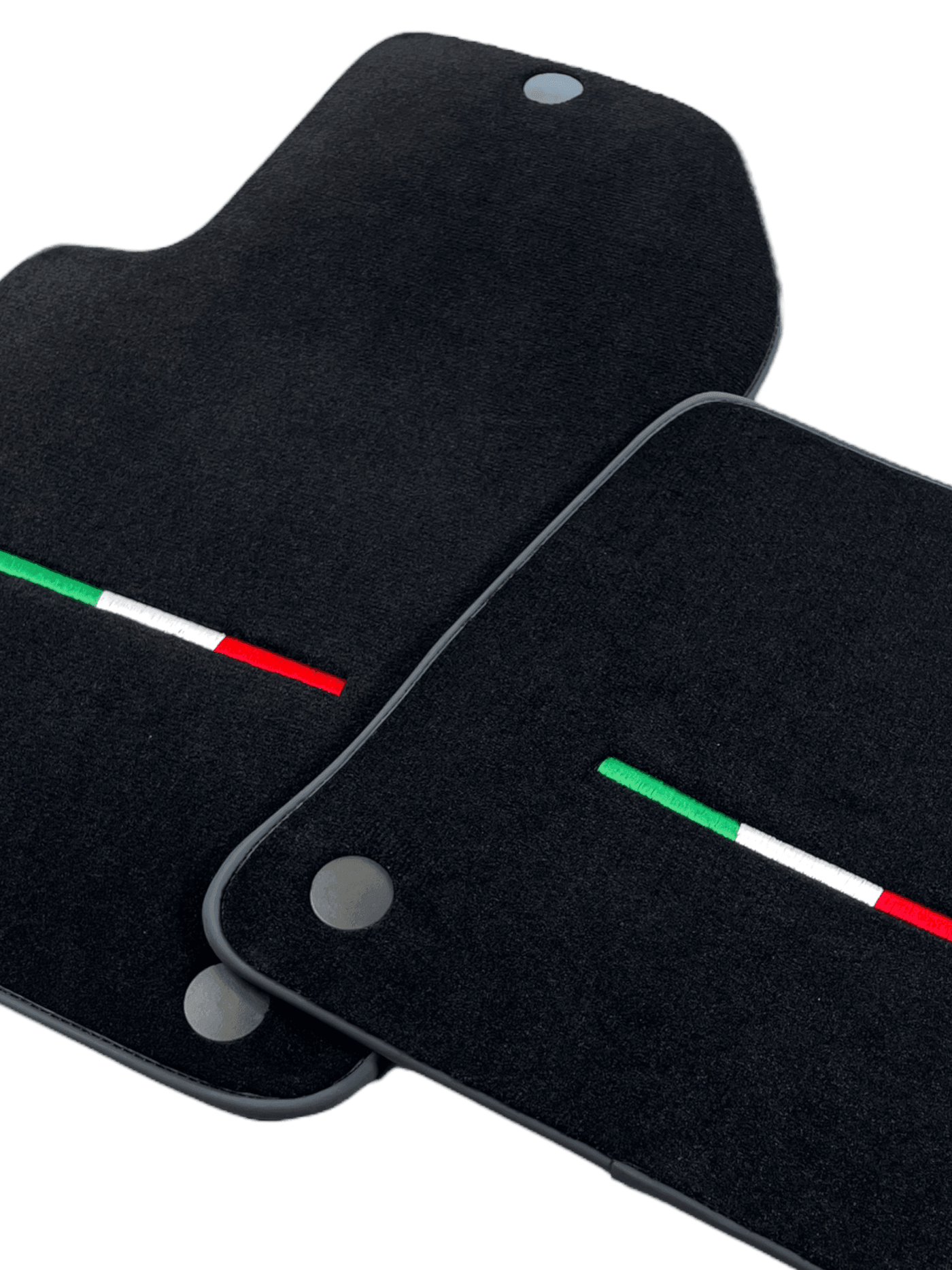 Black Floor Mats For Ferrari 599 Coupe 2006-2012 Italian Edition - AutoWin