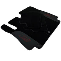 Black Floor Mats For Mercedes Benz C-Class S206 Wagon (2021-2023) | AutoWin Edition - AutoWin