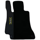 Black Floor Mats For Mercedes Benz E-Class C207 Coupe (2009-2013) | Fighter Jet Edition - AutoWin