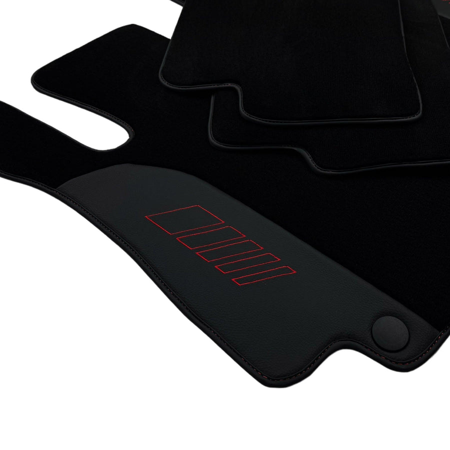Black Floor Mats For Mercedes Benz E-Class S212 Estate (2009-2013) | AutoWin Edition - AutoWin