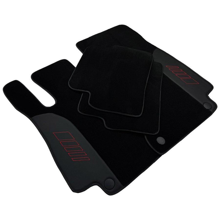Black Floor Mats For Mercedes Benz E-Class S212 Estate (2009-2013) | AutoWin Edition - AutoWin