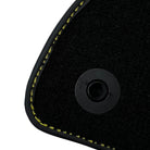 Black Floor Mats For Mercedes Benz E-Class S212 Estate Facelift (2013-2016) | Fighter Jet Edition - AutoWin