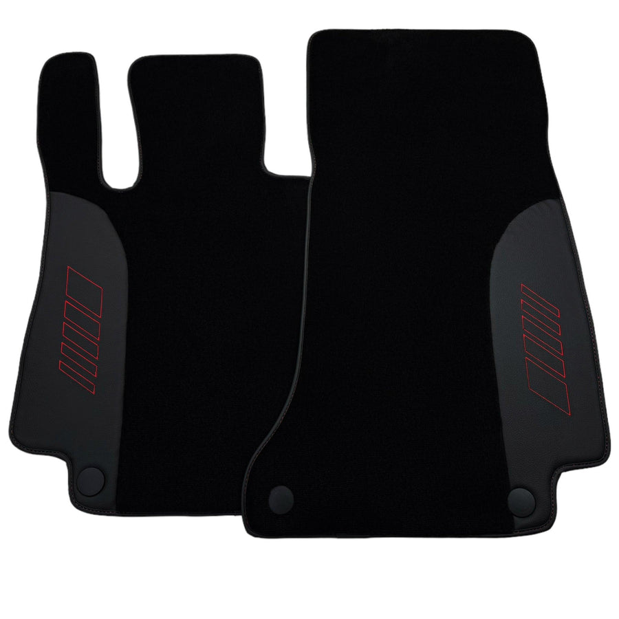 Black Floor Mats For Mercedes Benz E-Class W214 Sedan (2023-2024) Hybrid | AutoWin Edition - AutoWin