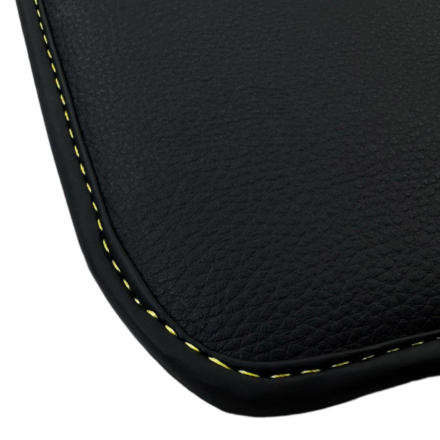 Black Floor Mats For Mercedes Benz GLC-Class X253 SUV (2015-2019) | Fighter Jet Edition - AutoWin