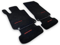 Black Floor Mats For Mercedes Benz S-Class W126 (1979-1991) | AutoWin Edition - AutoWin