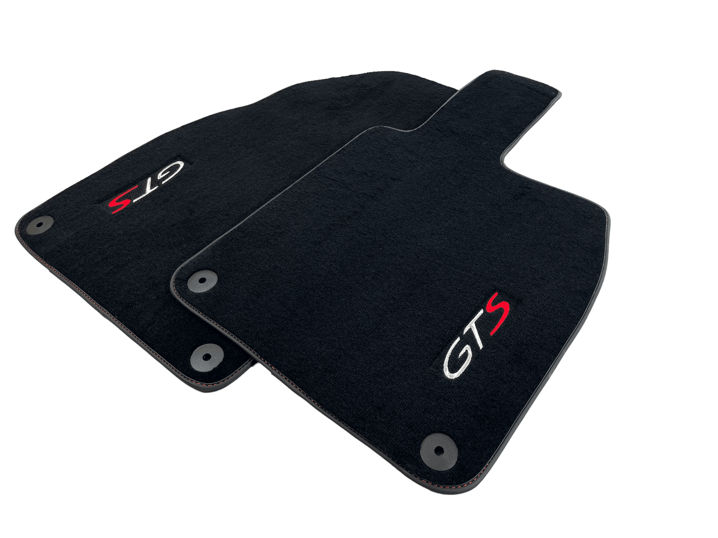 Black Floor Mats for Porsche 718 Boxster (2016-2023) - AutoWin