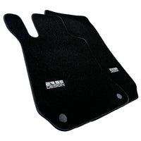 Black Luxury Floor Mats For Mercedes Benz C-Class S203 Estate (2001-2007) | ER56 Design - AutoWin