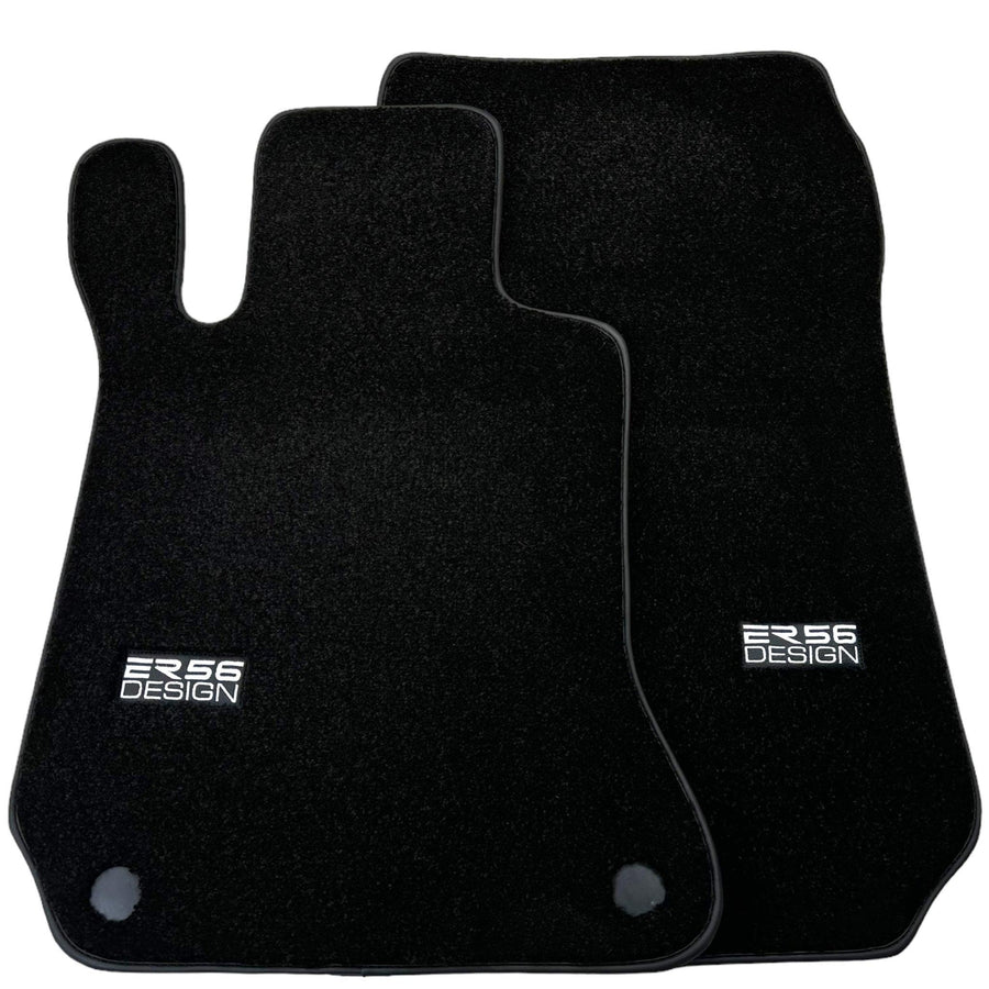 Black Luxury Floor Mats For Mercedes Benz E-Class S211 Estate 4Matic (2003-2009) | ER56 Design - AutoWin