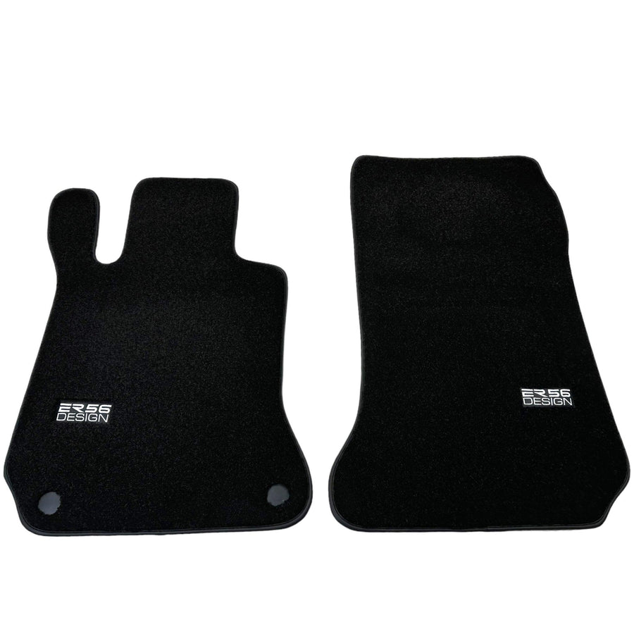 Black Luxury Floor Mats For Mercedes Benz E-Class S212 Estate Facelift (2013-2016) | ER56 Design - AutoWin