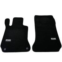 Black Luxury Floor Mats For Mercedes Benz E-Class W210 Sedan 4Matic (1995-2002) | ER56 Design - AutoWin