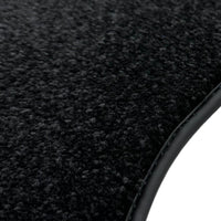 Black Luxury Floor Mats For Mercedes Benz S-Class W221 (2005-2013) Short Wheelbase | ER56 Design - AutoWin