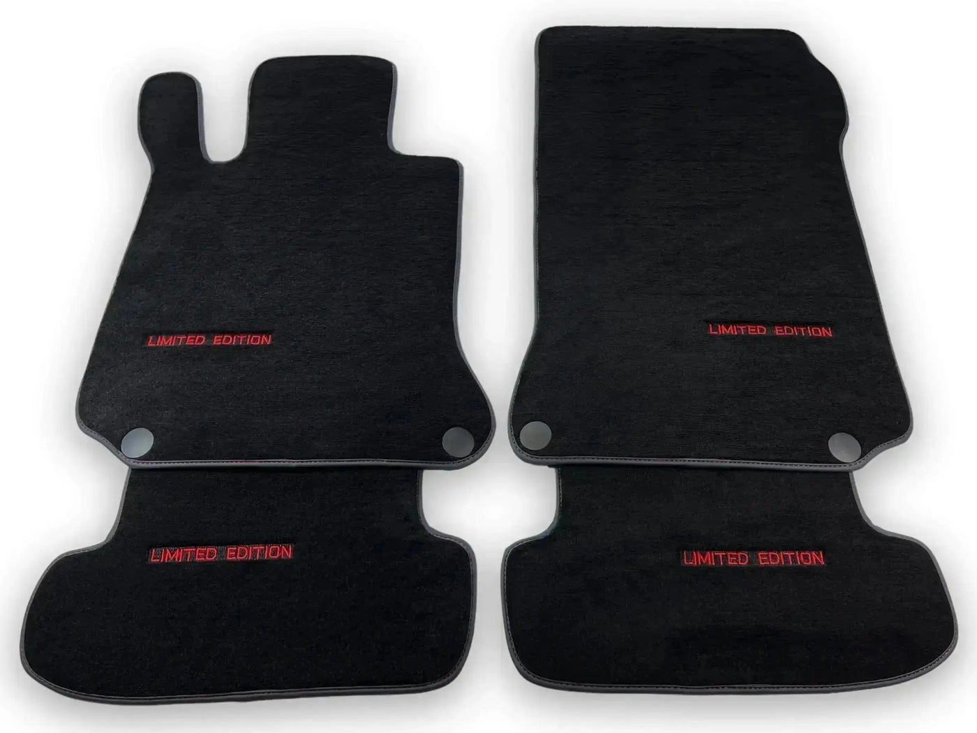 Black Luxury Floor Mats For Mercedes Benz S-Class X222 Maybach (2015-2021) | ER56 Design - AutoWin