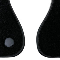 Black Luxury Floor Mats For Mercedes Benz V-Class 447 Front (2014-2019) | ER56 Design - AutoWin