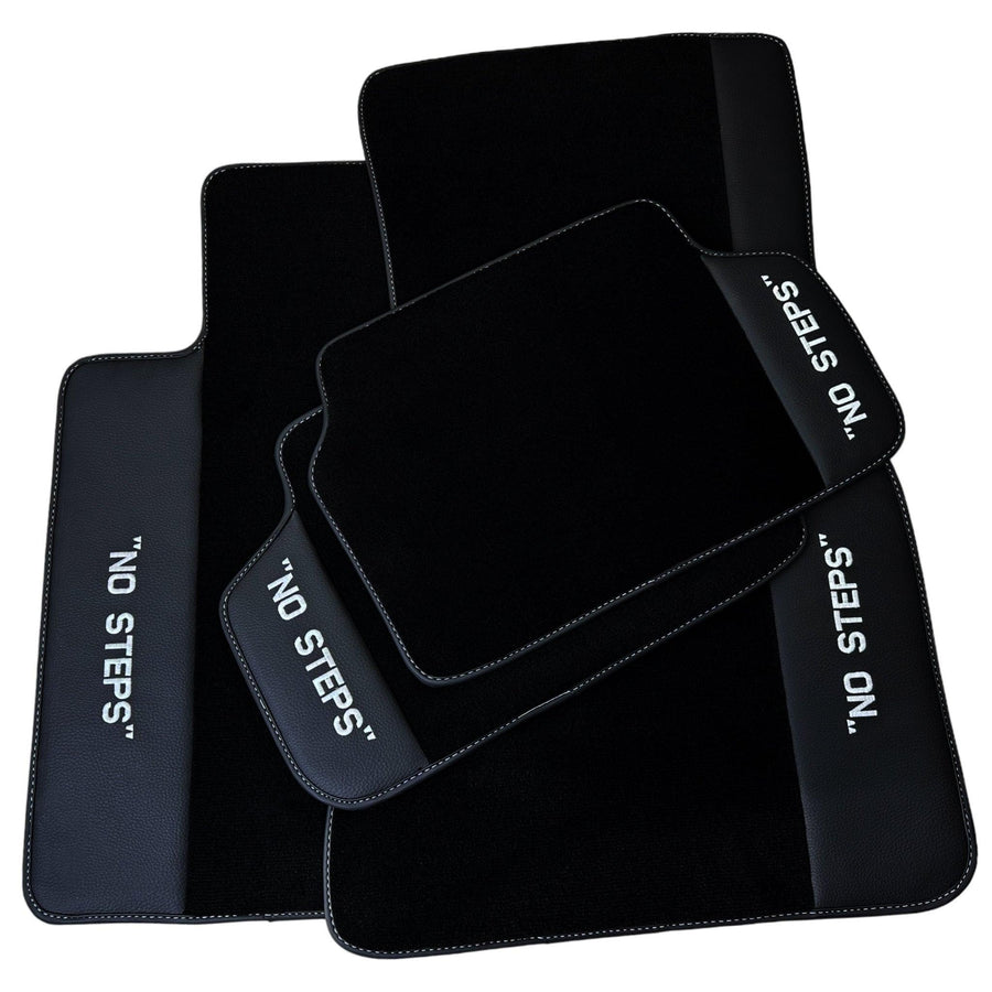 Black Mats For BMW 4 Series G23 Convertible No Steps Edition - AutoWin