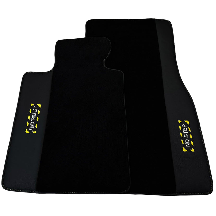 Black Mats For BMW M6 E63 Coupe | Fighter Jet Edition - AutoWin