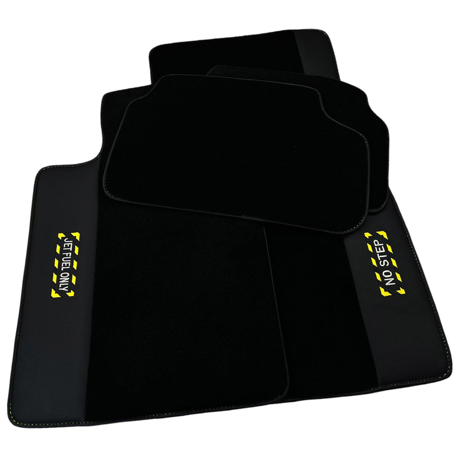 Black Mats For BMW M6 E63 Coupe | Fighter Jet Edition - AutoWin