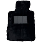 Black Sheepskin Floor Floor Mats For BMW 5 Series E39 - AutoWin