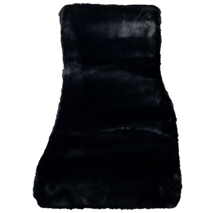 Black Sheepskin Floor Floor Mats For BMW 5 Series F10 - AutoWin