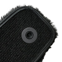 Black Sheepskin Floor Mats For Mercedes Benz C-Class S205 Wagon (2014-2018) | ER56 Design - AutoWin
