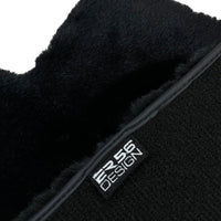 Black Sheepskin Floor Mats For Mercedes Benz GLS-Class X167 (2019-2023) | ER56 Design - AutoWin