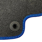 Blue Floor Mats For Mercedes Benz GL-Class X166 (2012-2015) | Limited Edition - AutoWin