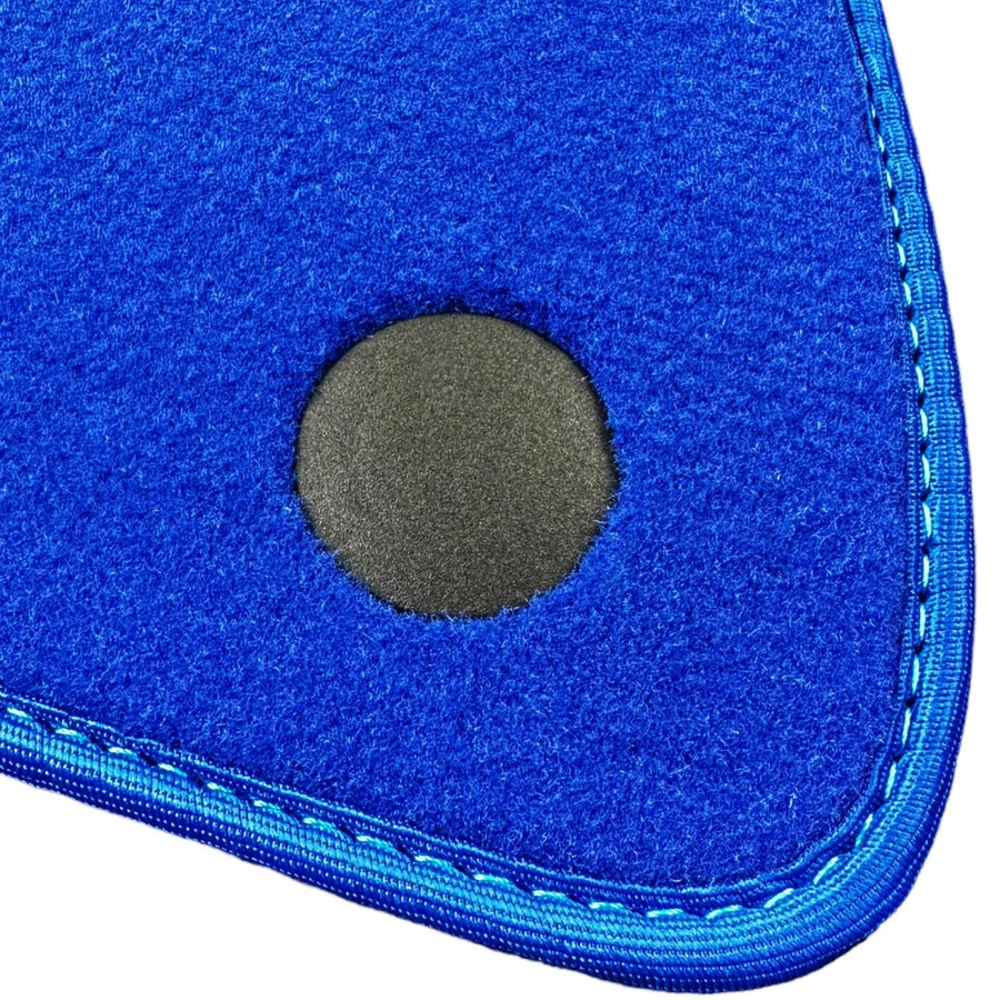 Blue Floor Mats For Mercedes Benz GLC-Class C253 Coupe (2020-2023) Hybrid | Limited Edition - AutoWin