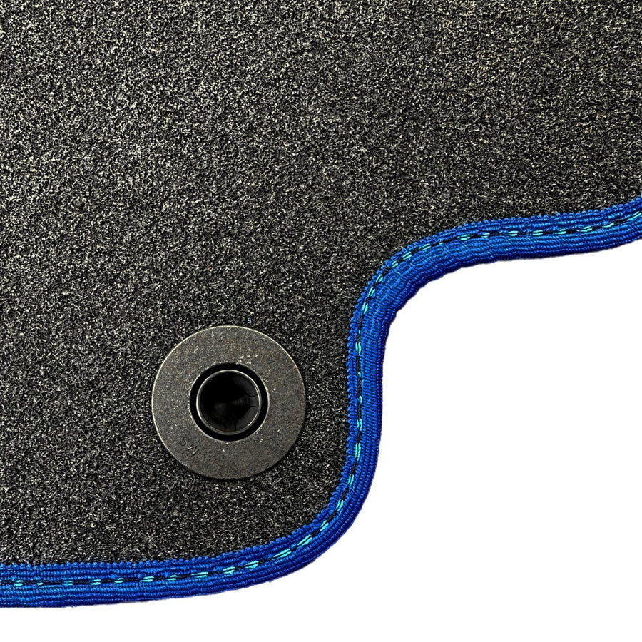 Blue Floor Mats For Mercedes Benz S-Class V223 (2021-2023) Hybrid | Limited Edition - AutoWin