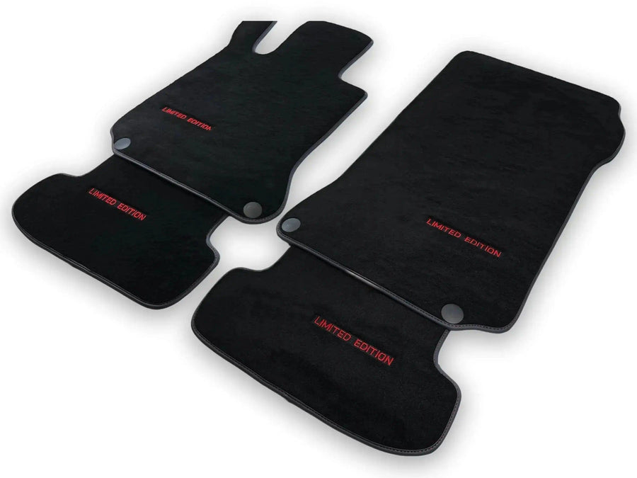 Blue Floor Mats For Mercedes Benz S-Class V223 (2021-2023) Hybrid | Limited Edition - AutoWin