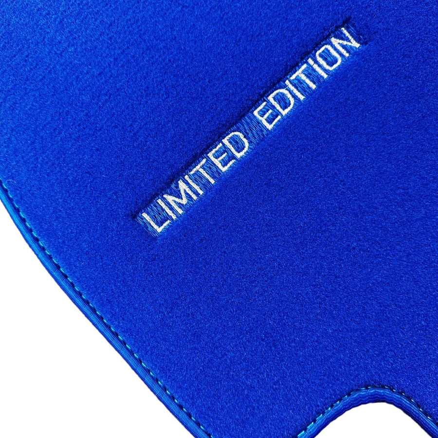 Blue Floor Mats For Mercedes Benz V-Class 447 Front (2019-2023) | Limited Edition - AutoWin