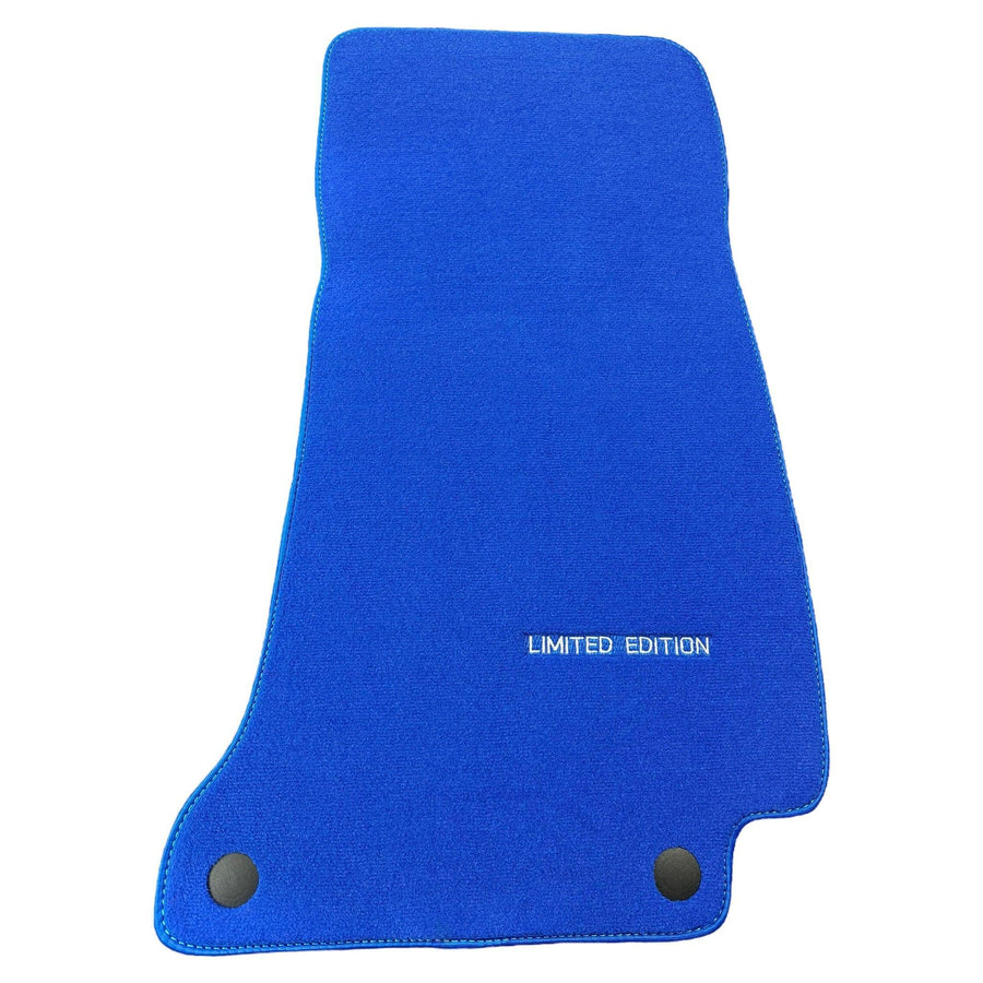 Blue Floor Mats For Mercedes Benz V-Class 447 Front (2019-2023) | Limited Edition - AutoWin