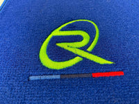 Blue Mats For BMW M3 E46 Tailored Set Perfect Fit - AutoWin