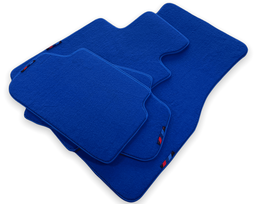 Blue Mats For BMW M3 E46 With M Package - AutoWin