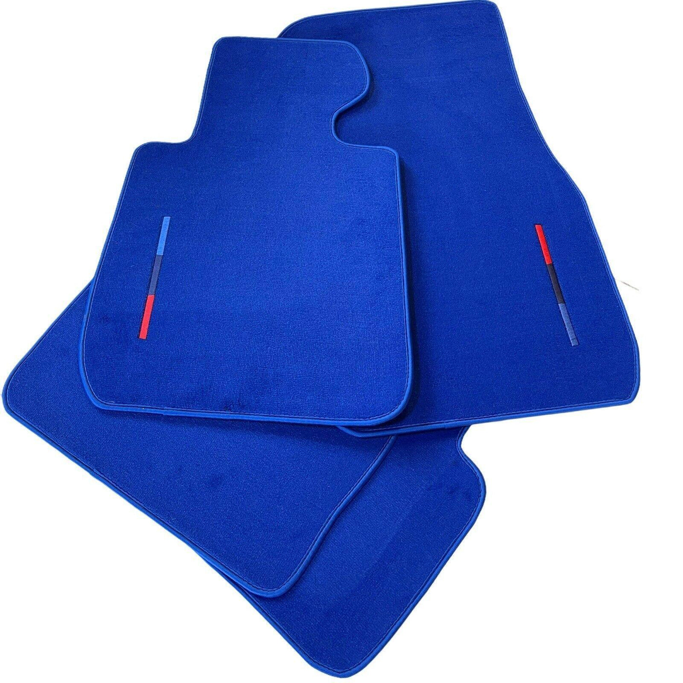 Blue Mats For BMW M6 F06 Gran Coupe With M Package - AutoWin