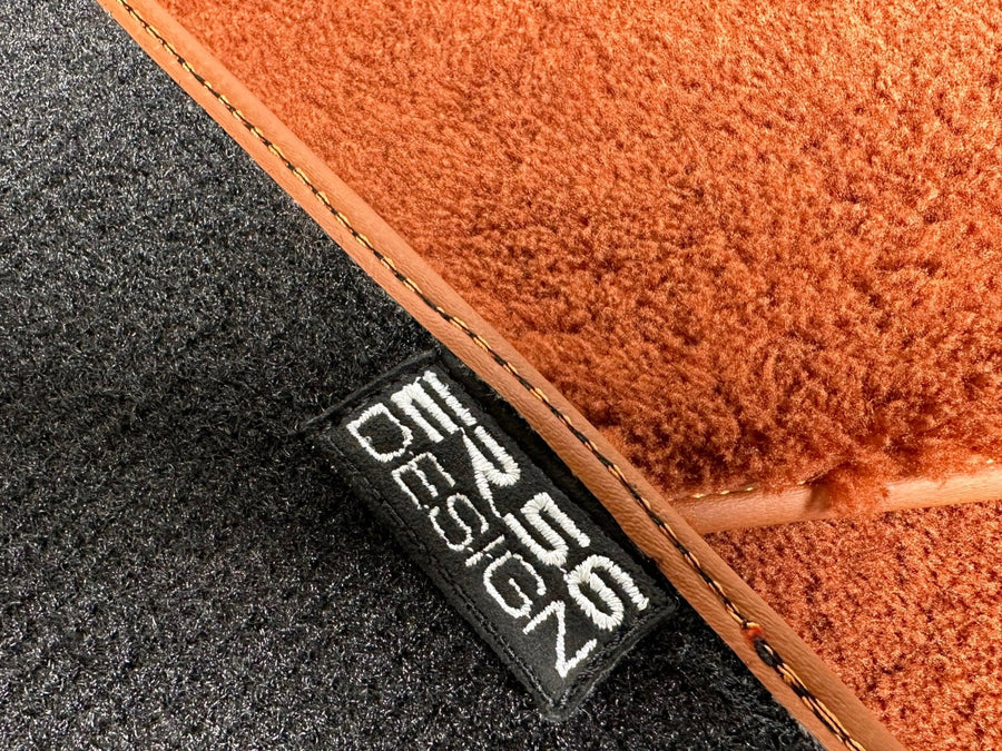 Brown Sheepskin Floor Mats For Rolls Royce Shadow 1965-1977 Er56 Design Brand - AutoWin