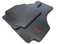 Carbon Fiber Leather Floor Mats for Audi R8 (2007-2015) - AutoWin