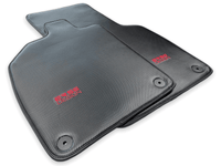 Carbon Fiber Leather Floor Mats for Audi R8 2015-2023 ER56 Design - AutoWin