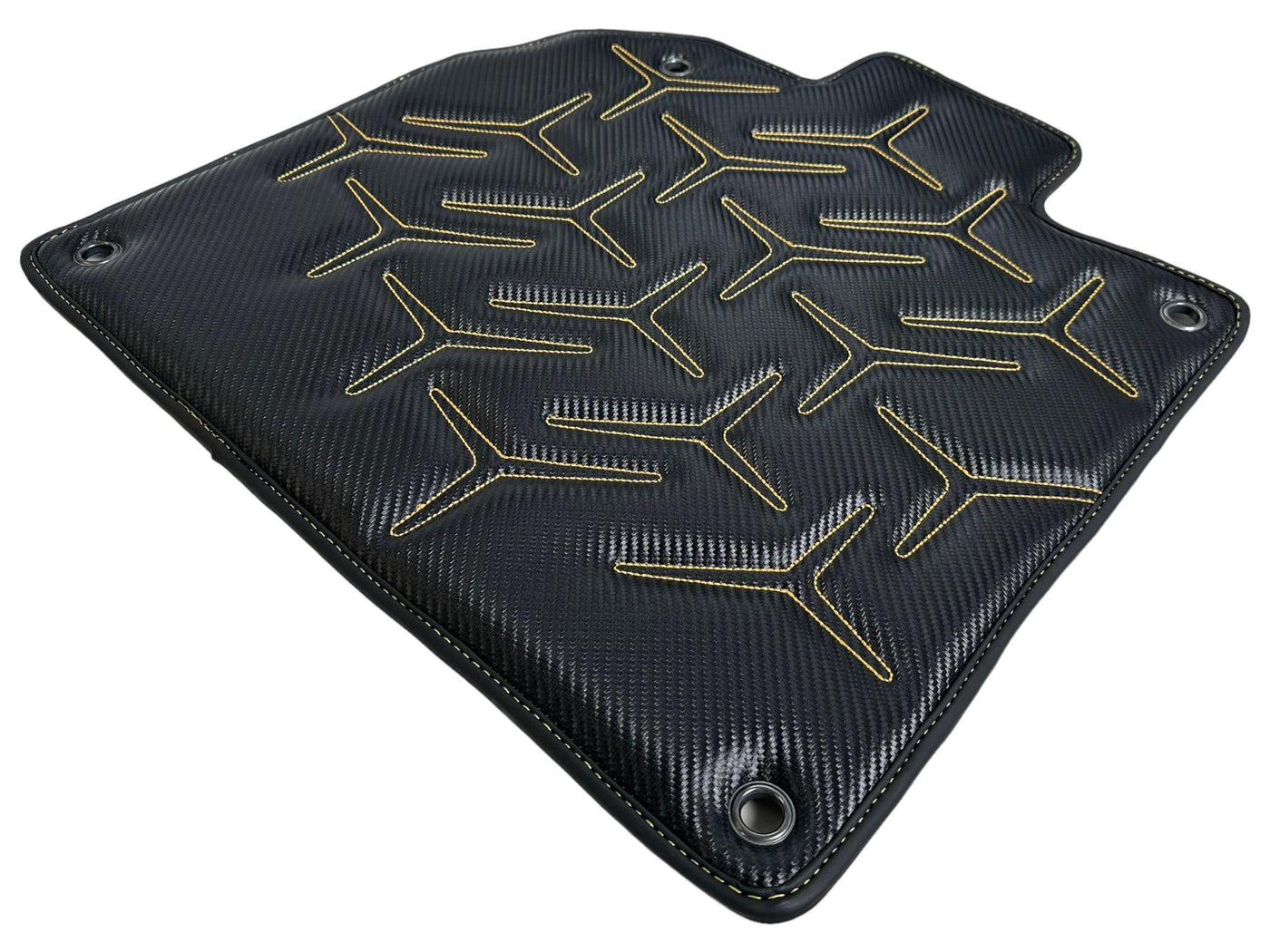 Carbon Leather Floor Mats for Lamborghini Aventador SV - AutoWin