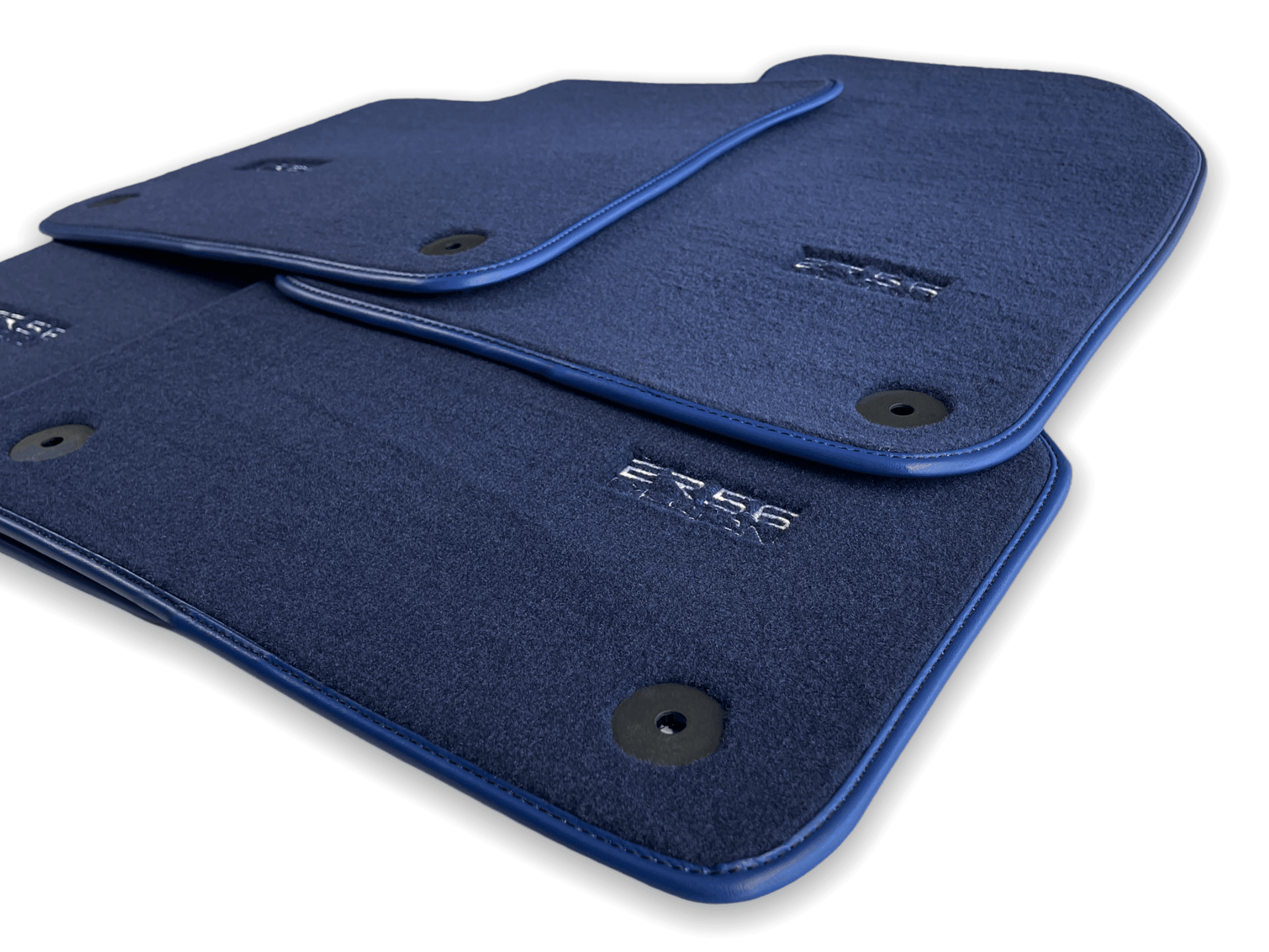Dark Blue Floor Mats for Audi A2 2000-2005 8Z | ER56 Design - AutoWin