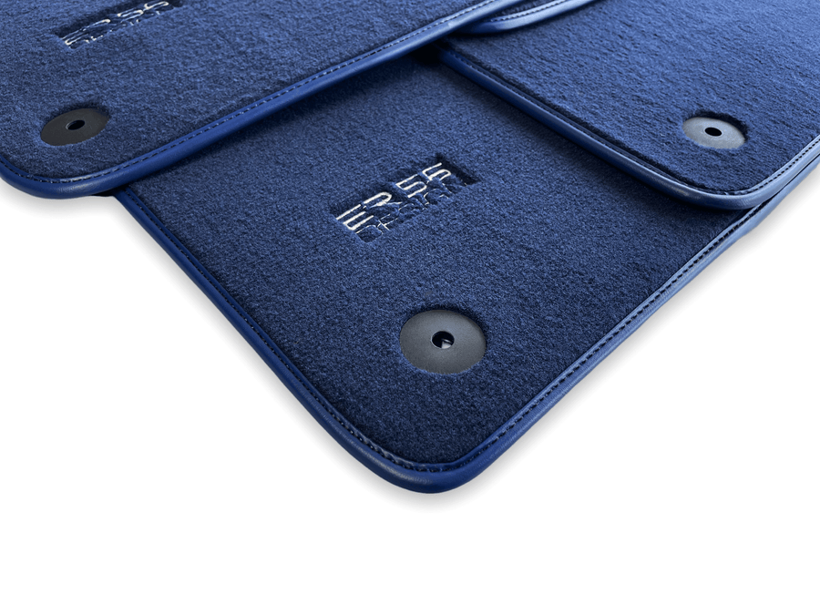 Dark Blue Floor Mats for Audi A3 - 5-door Sedan (2021 - 2024) | ER56 Design - AutoWin