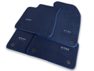 Dark Blue Floor Mats for Audi A3 - 5-door Sportback Hybrid (2021 - 2024) | ER56 Design - AutoWin