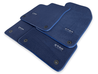 Dark Blue Floor Mats for Audi A3 - 5-door Sportback (MHEV) Mild Hybrid Electric Vehicle (2021 - 2024) | ER56 Design - AutoWin